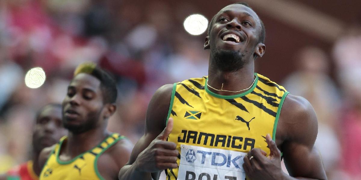 Bolt bez problémov postúpil do finále na 200 m