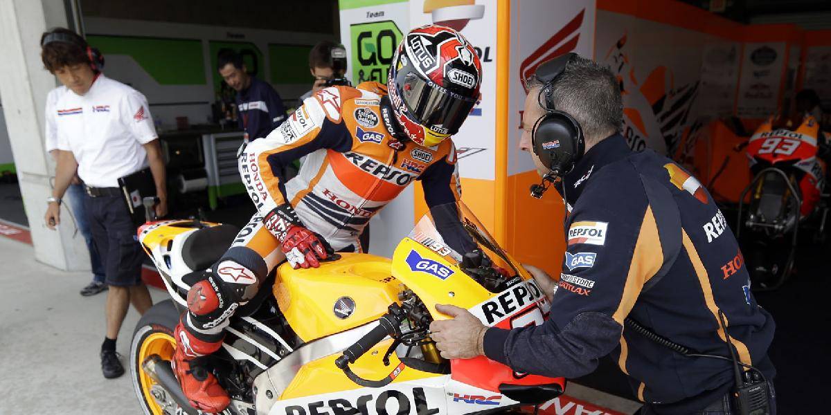 Piatkové tréningy v MotoGP ovládol Márquez 