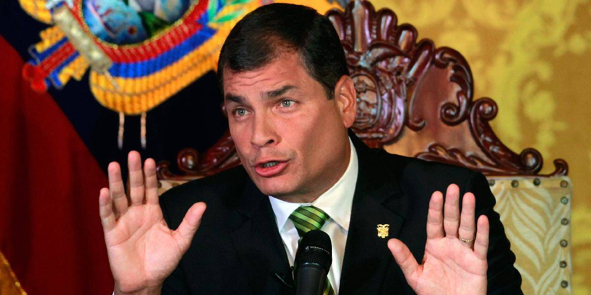 Ekvádorský prezident pohrozil, že noviny budú vychádzať iba v digitálnej podobe