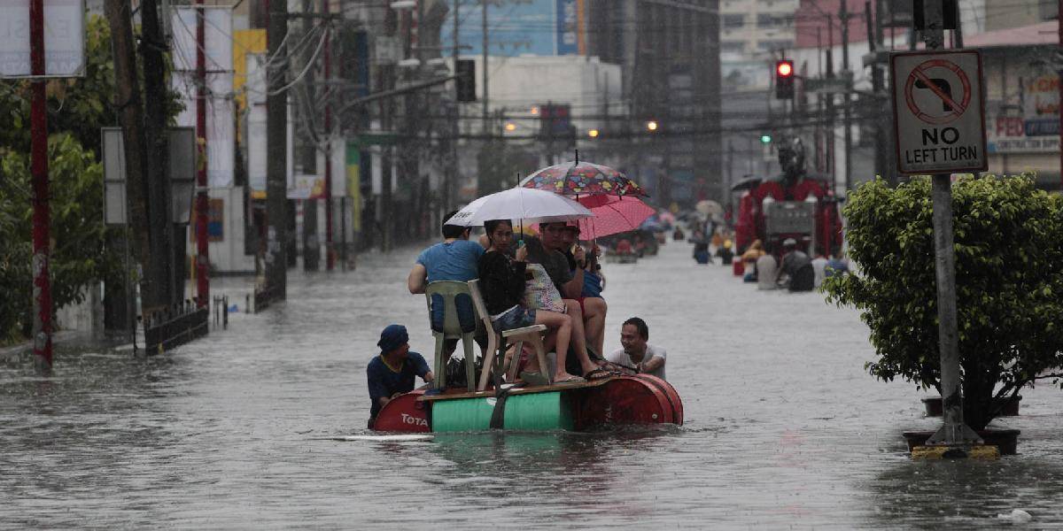 Filipínska Manila a jej okolie zápasia s povodňami: Postihnutých je 600-tisíc ľudí