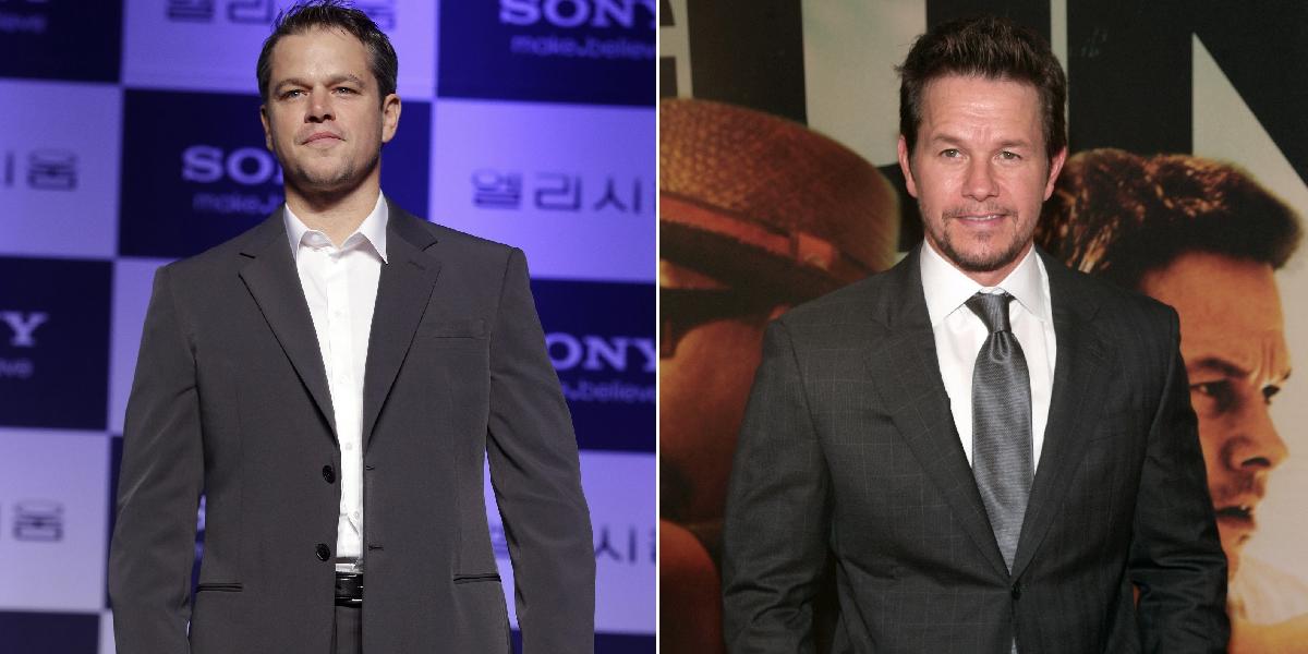 Ľudia si mýlia Matta Damona s Markom Wahlbergom