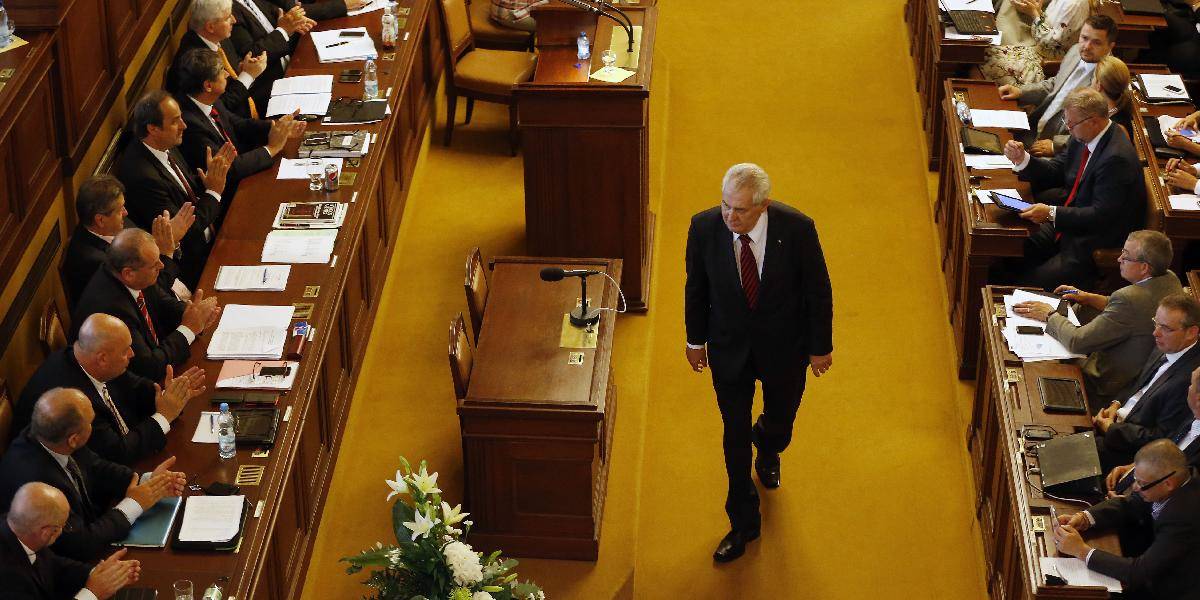 Zeman podpíše rozpustenie Poslaneckej snemovne 28. augusta