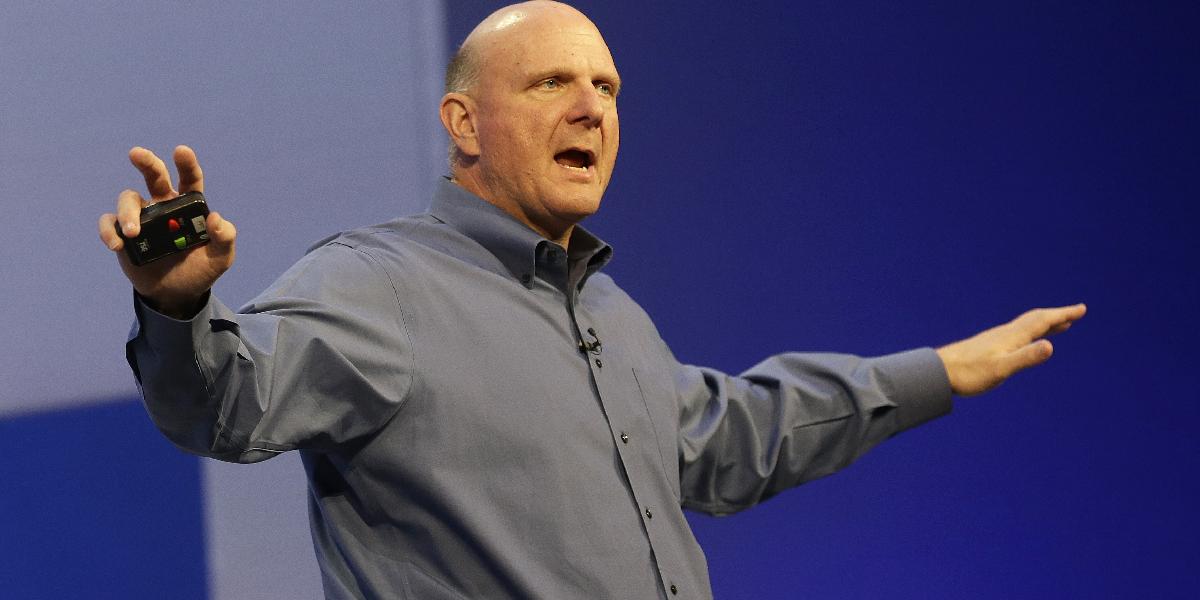 Šéf Microsoftu Ballmer plánuje do 12 mesiacov odchod zo spoločnosti