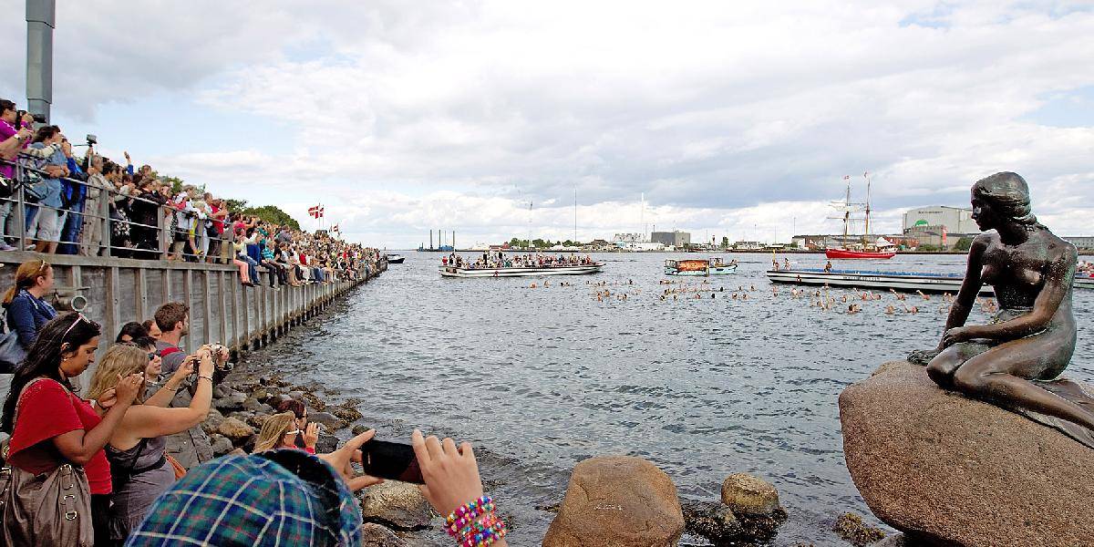 Kodaň oslavovala sté narodeniny Malej morskej víly