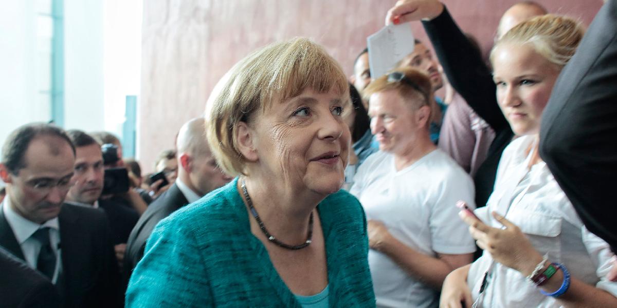 Merkelová upokojuje voličov znepokojených slovami o Grécku