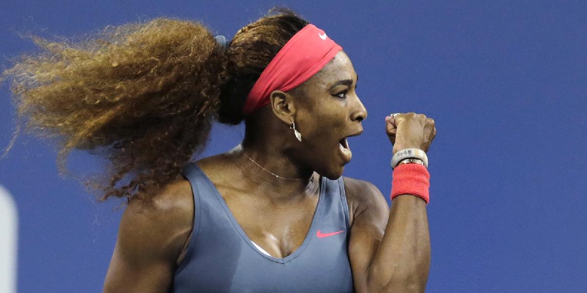 US Open: Serena povolila grandslamovej šampiónke iba jeden gem