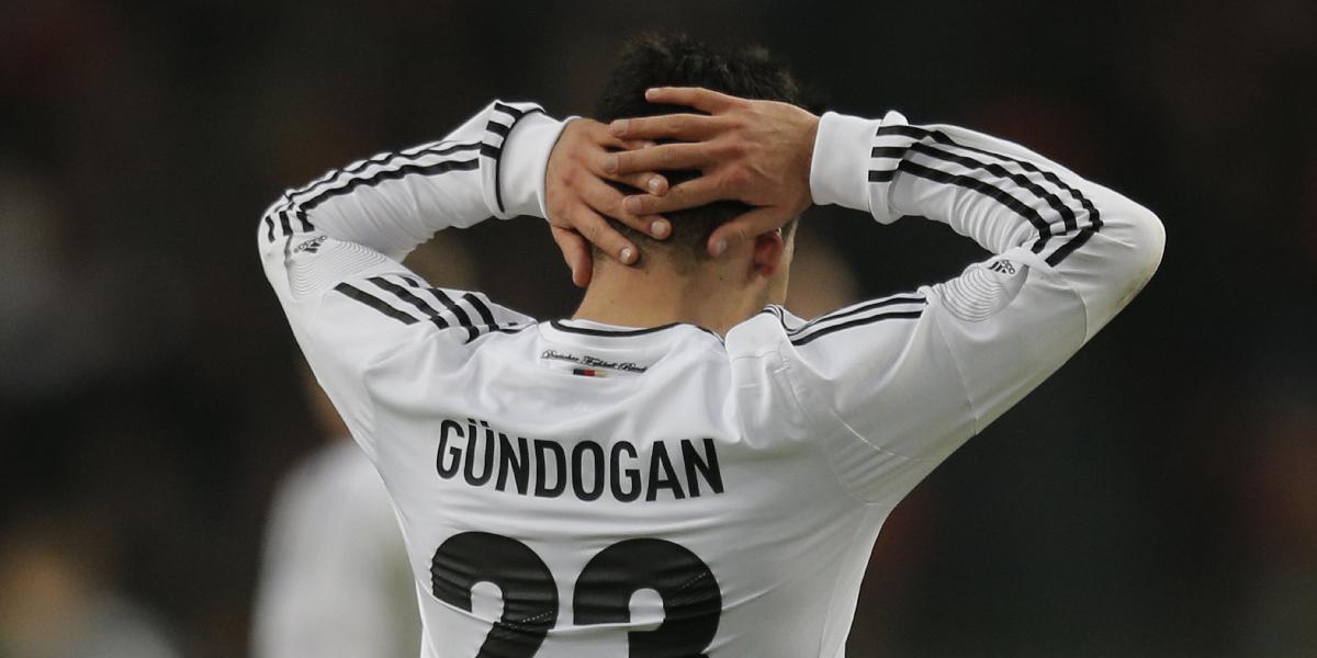 Gündogan bude chýbať Dortmundu minimálne mesiac