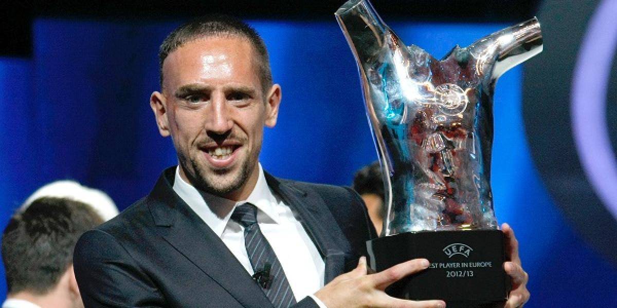 Najlepším európskym hráčom UEFA za sezónu je Ribery z Bayernu