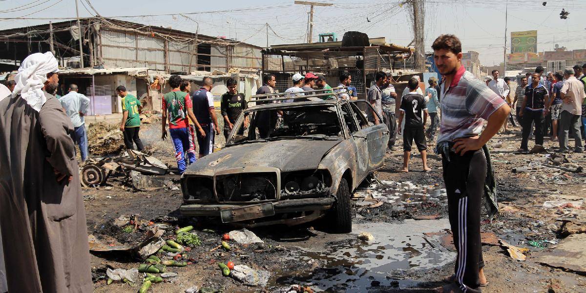 Jedenásť mŕtvych pri výbuchu na trhovisku v irackom meste Samara