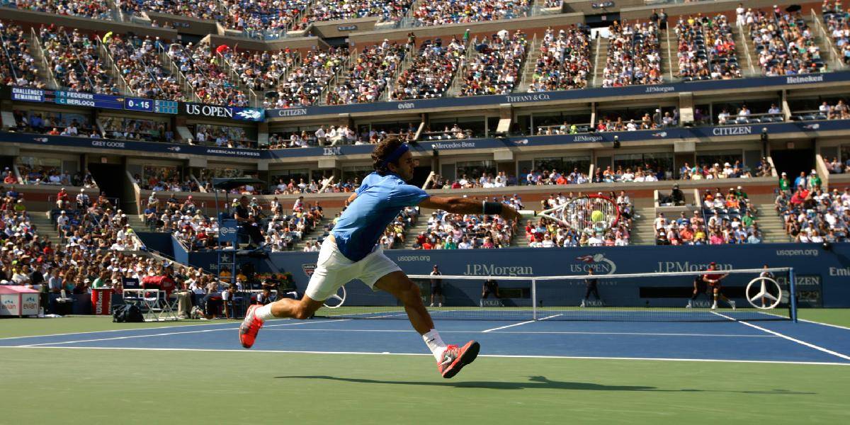 US Open: Päťnásobný šampión Federer hladko do 3. kola
