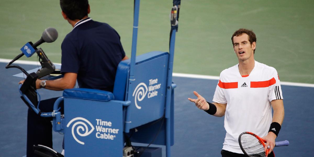 US Open: Murray odkázal Evansovi: Skvelé bradavky!