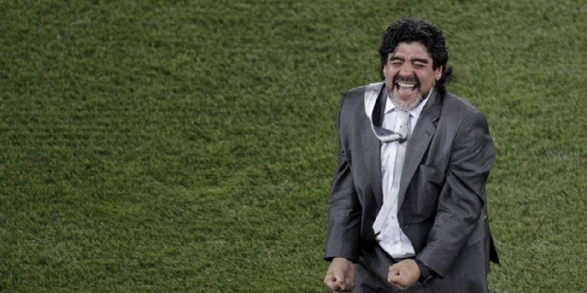 Futbalovými majstrami sveta budú Brazílčania, tvrdí Maradona