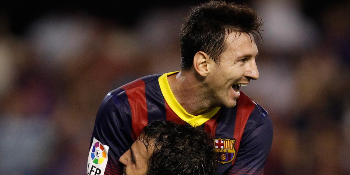 Barcelona uspela vo Valencii, Messi dosiahol hetrik