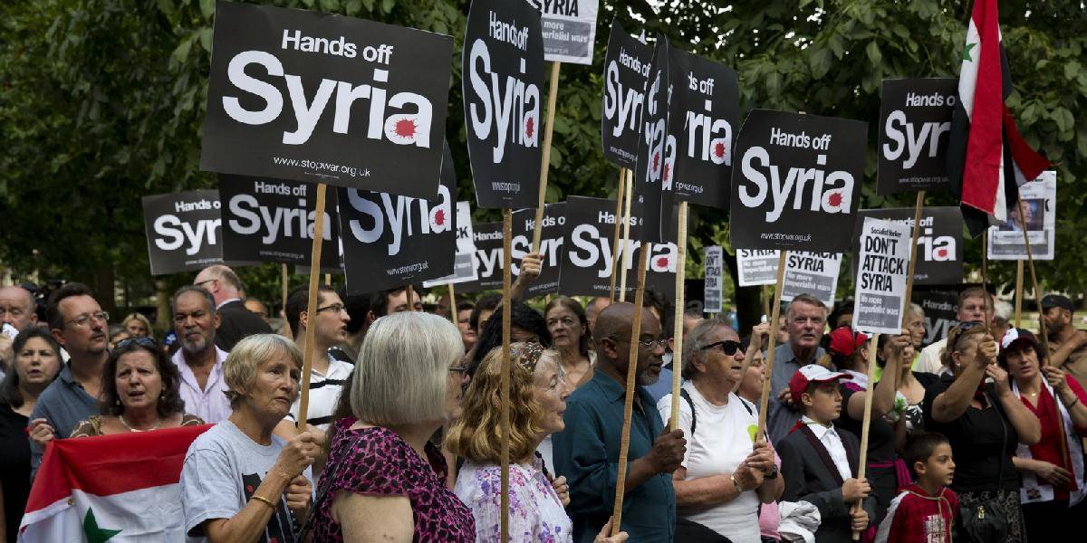 Americkí aktivisti chystajú demonštrácie proti zásahu v Sýrii