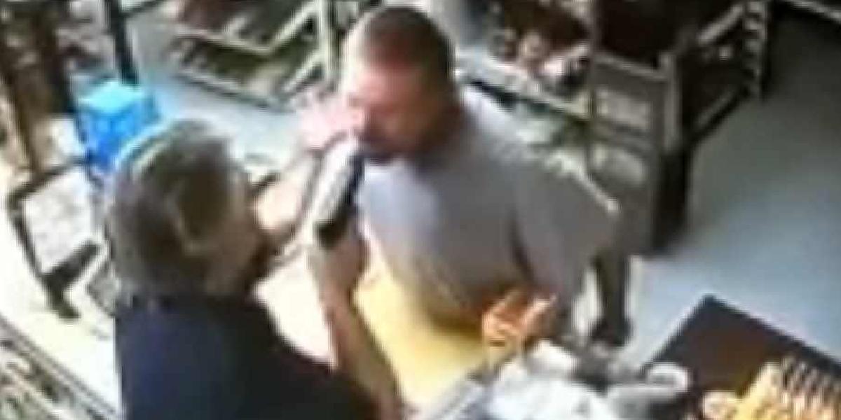 VIDEO Zlodej sa prerátal, v obchode narazil na vojnového veterána!