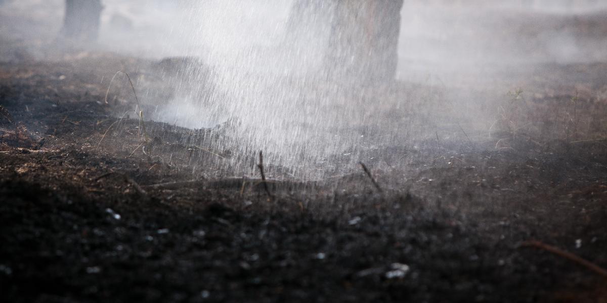 Hasiči likvidovali lesný požiar v lokalite Dubie pri Kromachoch