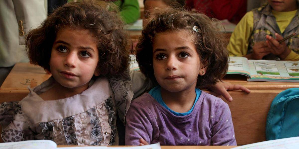 V Sýrii nechodí do školy okolo 40 percent detí