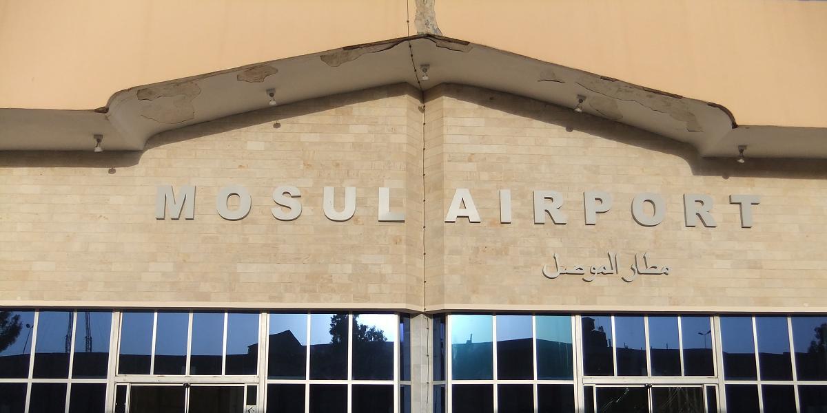 Uzavreli medzinárodné letisko v Mosule