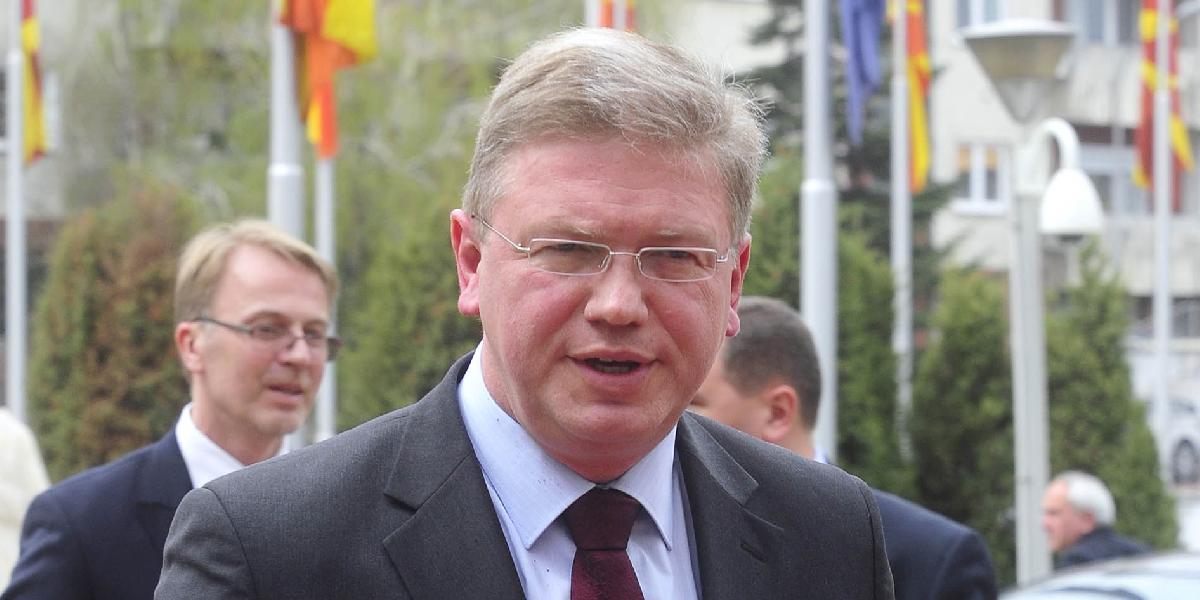Komisár Füle odsúdil Rusko za nátlak vyvíjaný na bývalé sovietske krajiny