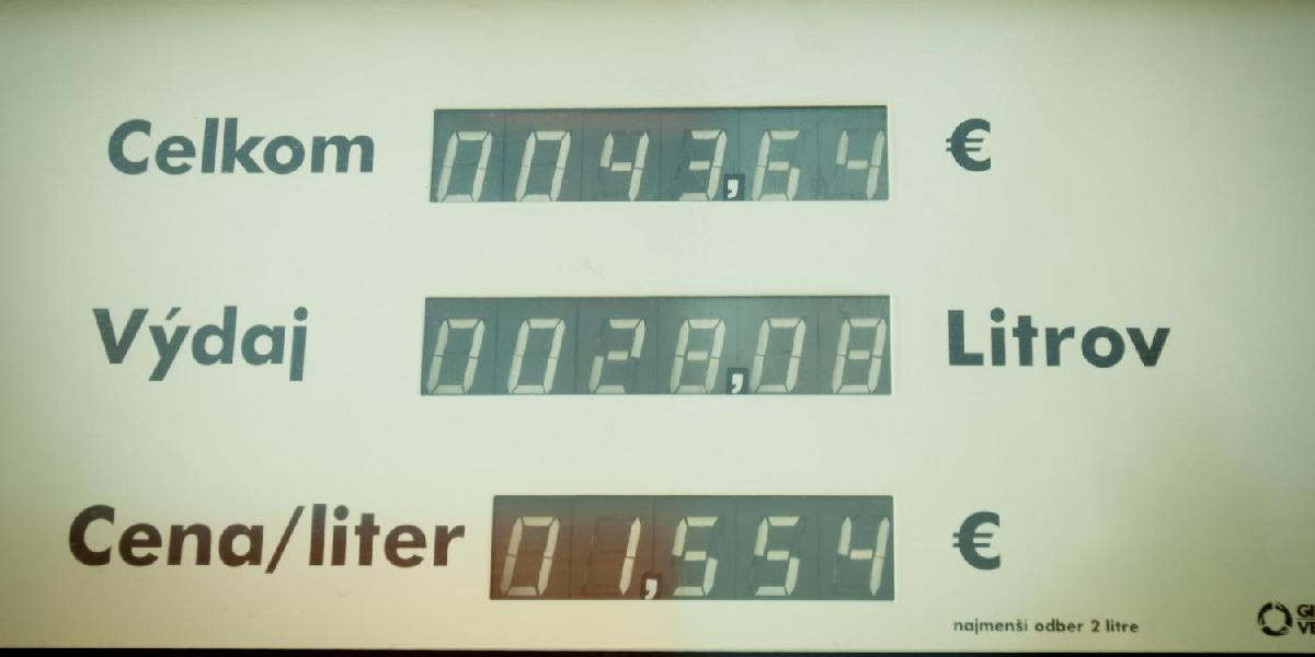 Benzíny na Slovensku zlacnejú v priemere o jeden cent