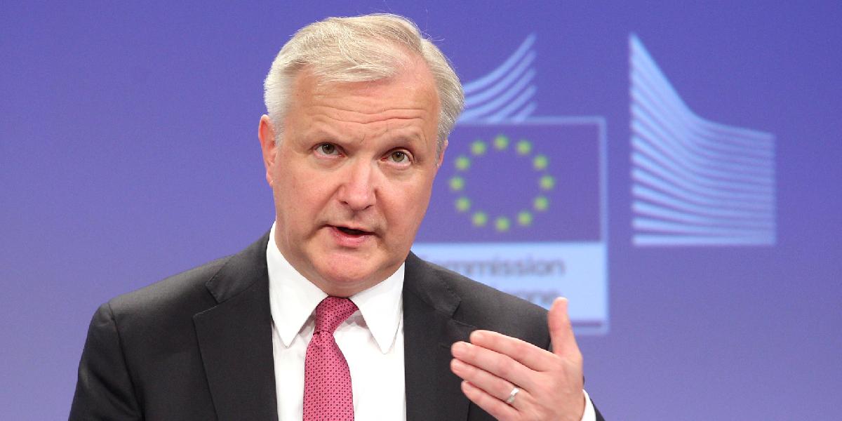Podľa komisára EÚ Rehna je na oslavy konca krízy priskoro
