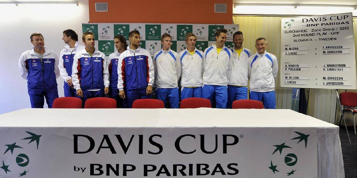 Davis Cup: Slováci nie sú nasadení, súpera spoznajú už v stredu