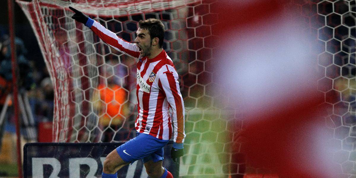 Útočník Atlética Madrid Adrián López si zlomil lícnu kosť