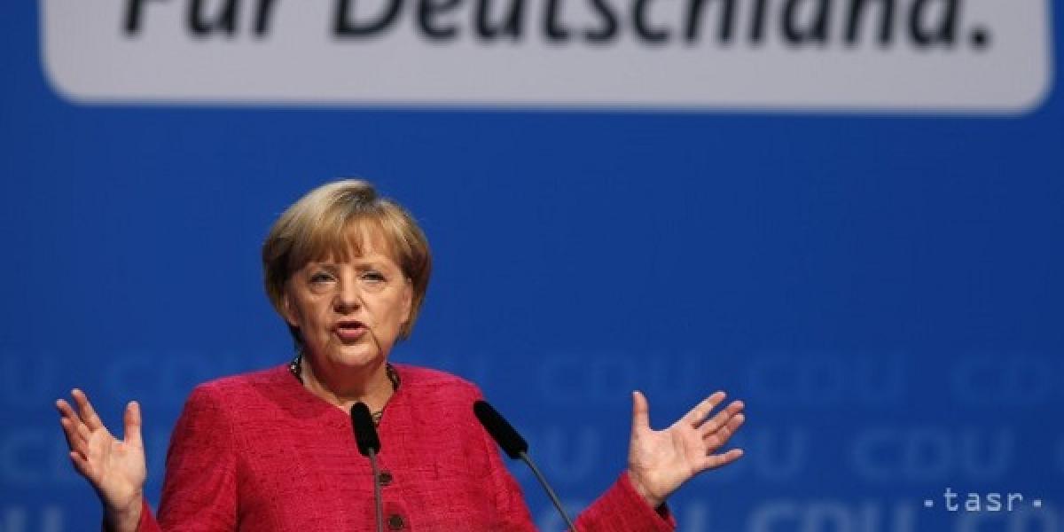 Merkelová vyzvala voličov, aby jej dali silný mandát