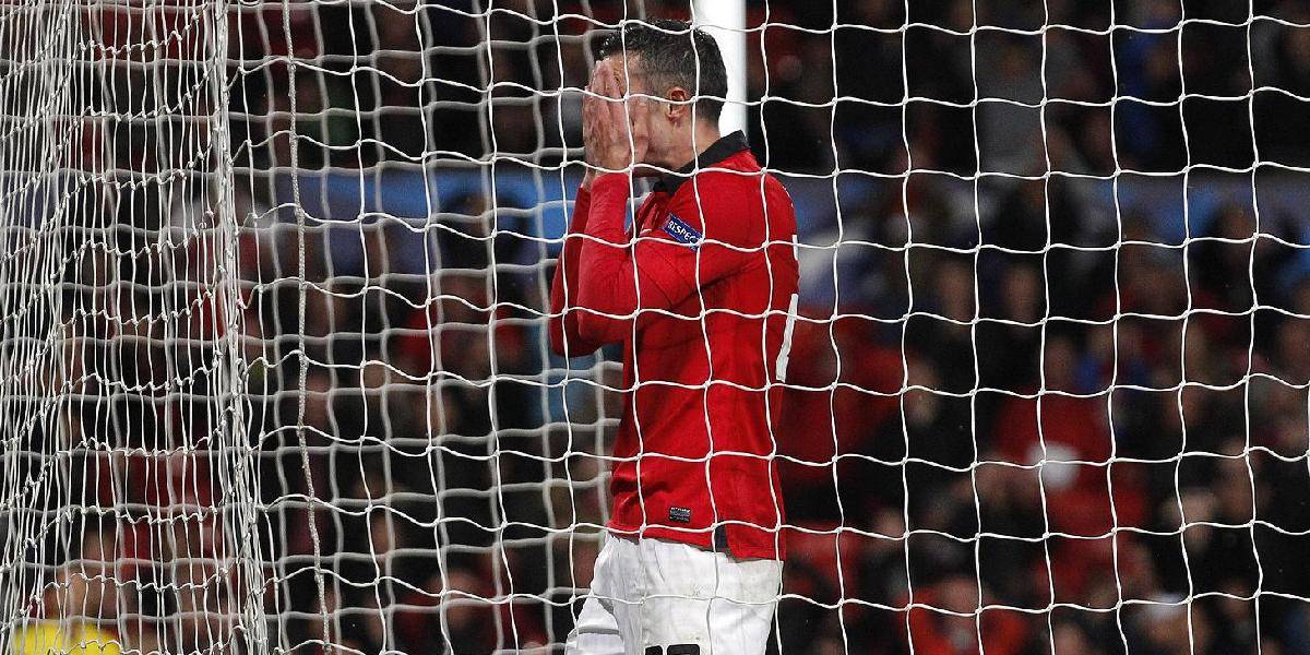 Man Utd v Ligovom pohári proti Liverpoolu bez zraneného van Persieho
