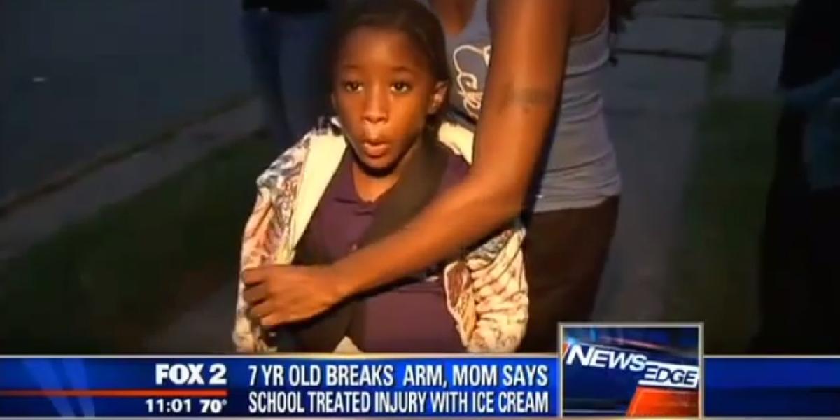 Dievča si v škole zlomilo ruku, namiesto záchranky dostalo na ranu zmzlinu!