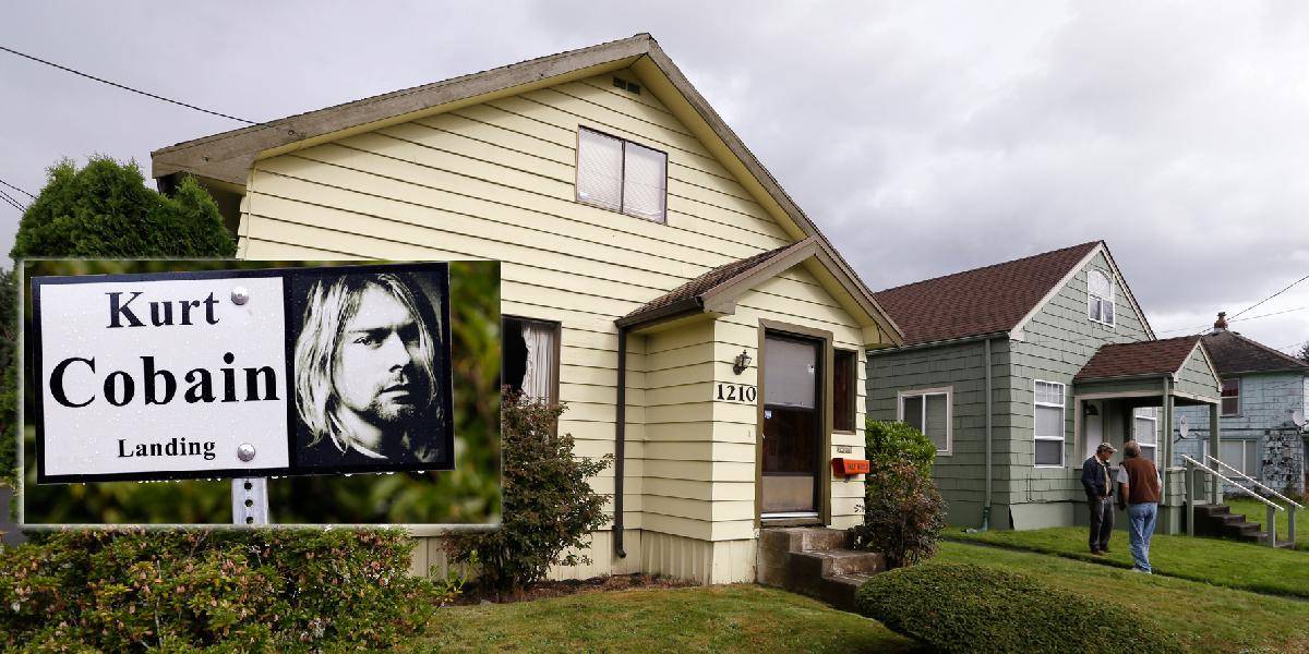Dom v ktorom vyrastal Kurt Cobain, je na predaj