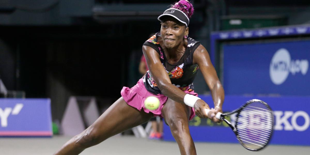 Radosť Venus Williamsovej z rekordu pokazil radar