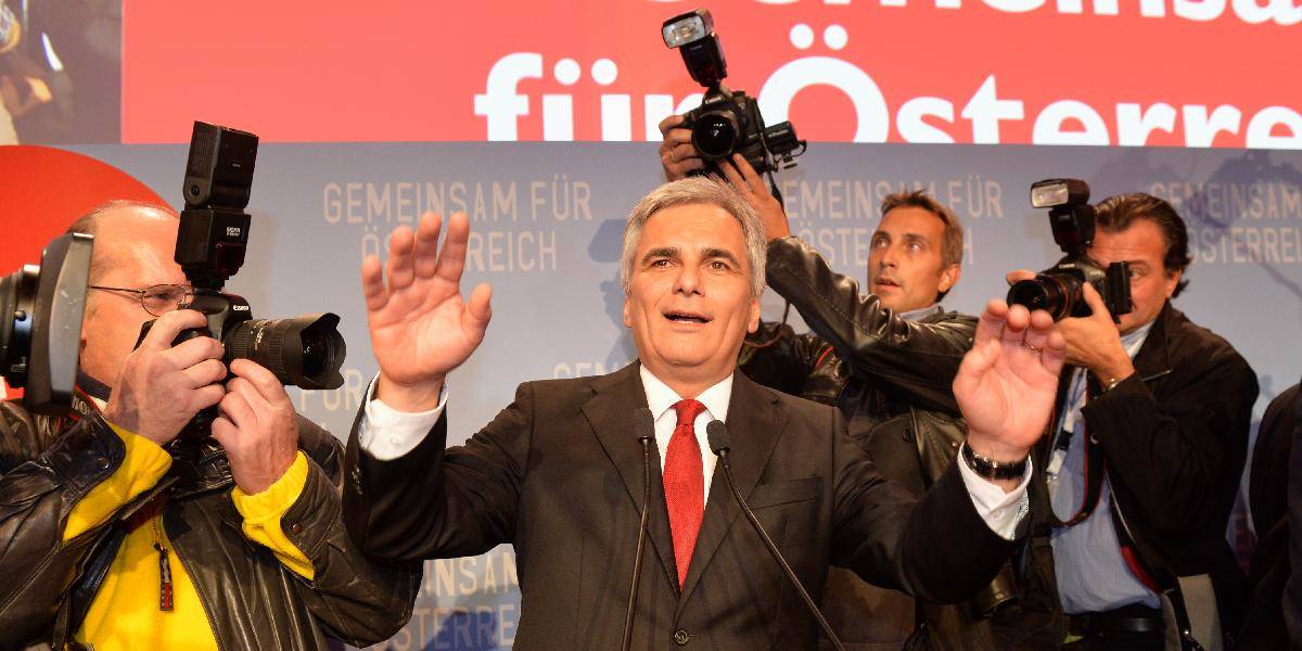 V Rakúsku po voľbách budú vládnuť pravdepodobne  sociálni demokrati a konzervatívci