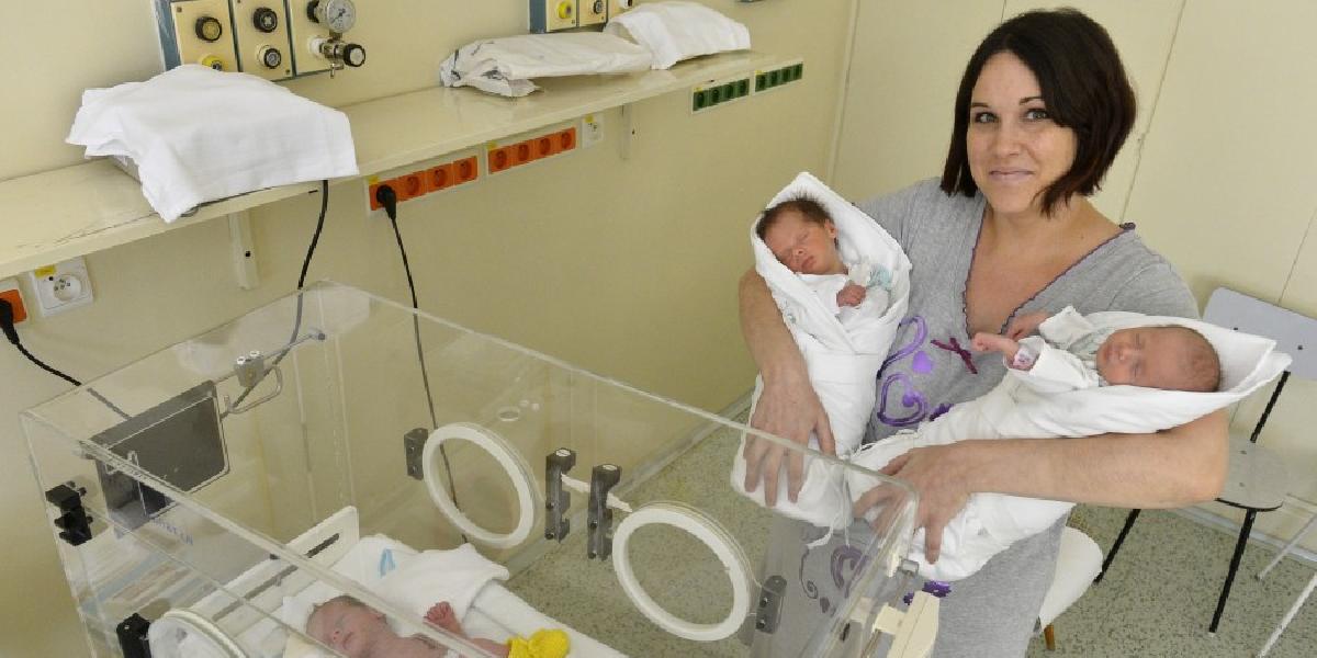 Vo fakultnej nemocnici v Trenčíne sa narodili trojičky: Amélia, Anabela a Adriana