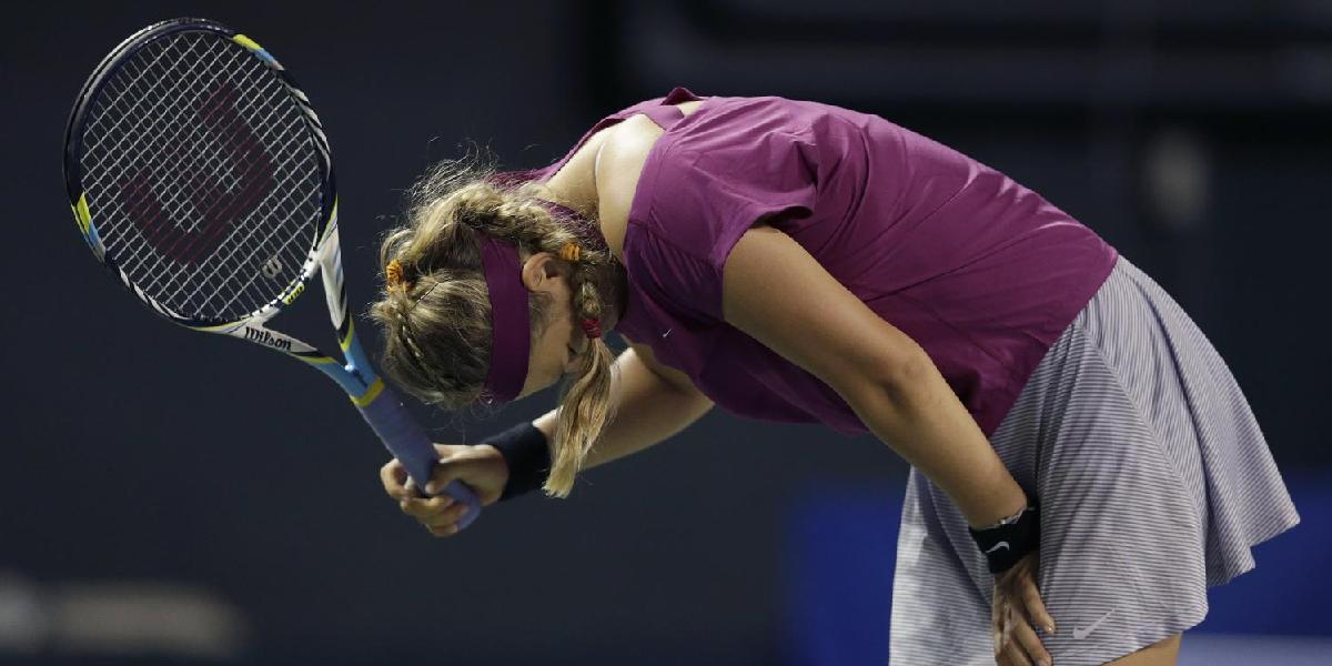 WTA Peking: Azarenková uznala, že nebola dostatočne pripravená