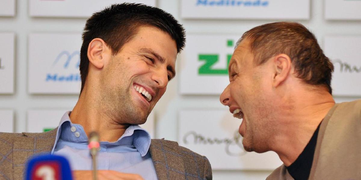 Djokovič: Marián Vajda je a zostane prvý muž môjho tímu