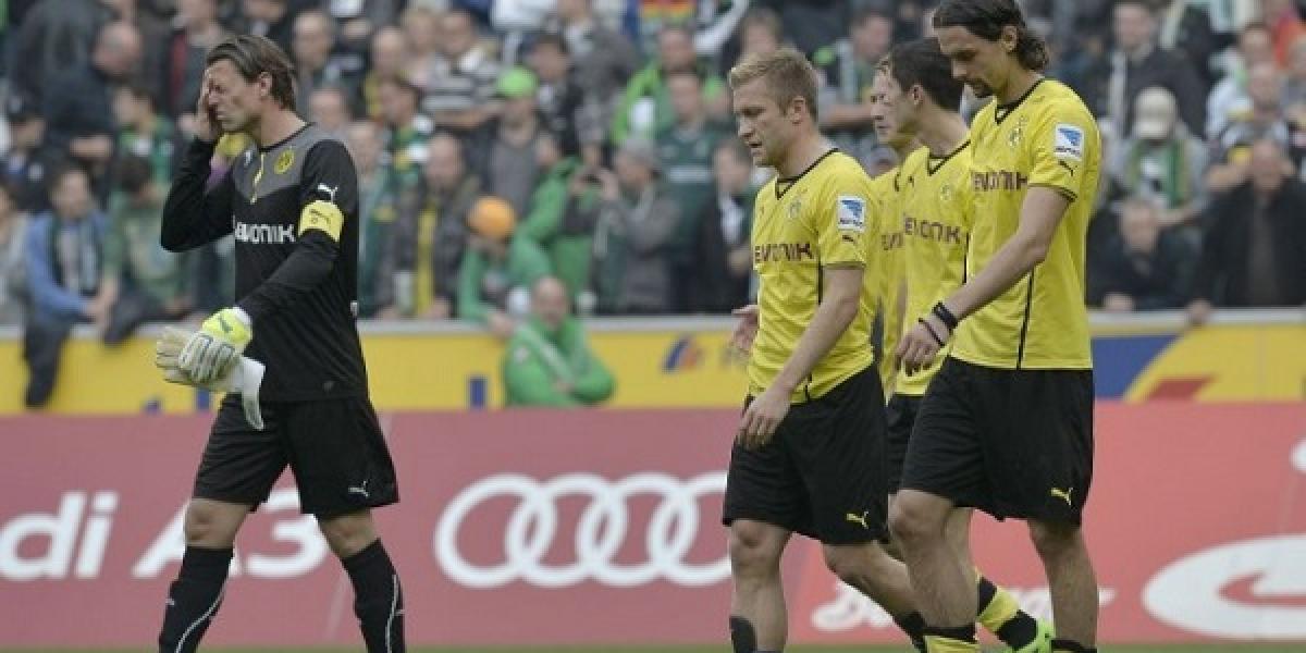 Dortmund s prvou prehrou, Mönchengladbachu podľahol 0:2