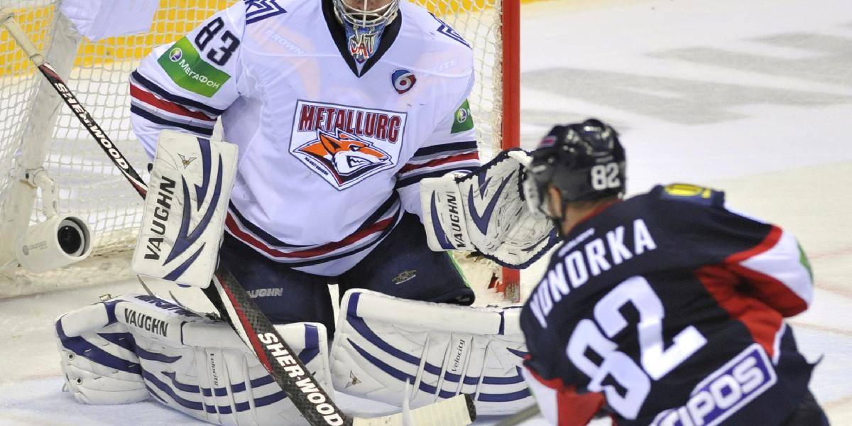 KHL: Slovan vybojoval víťazstvo nad Magnitogorskom až po predĺžení