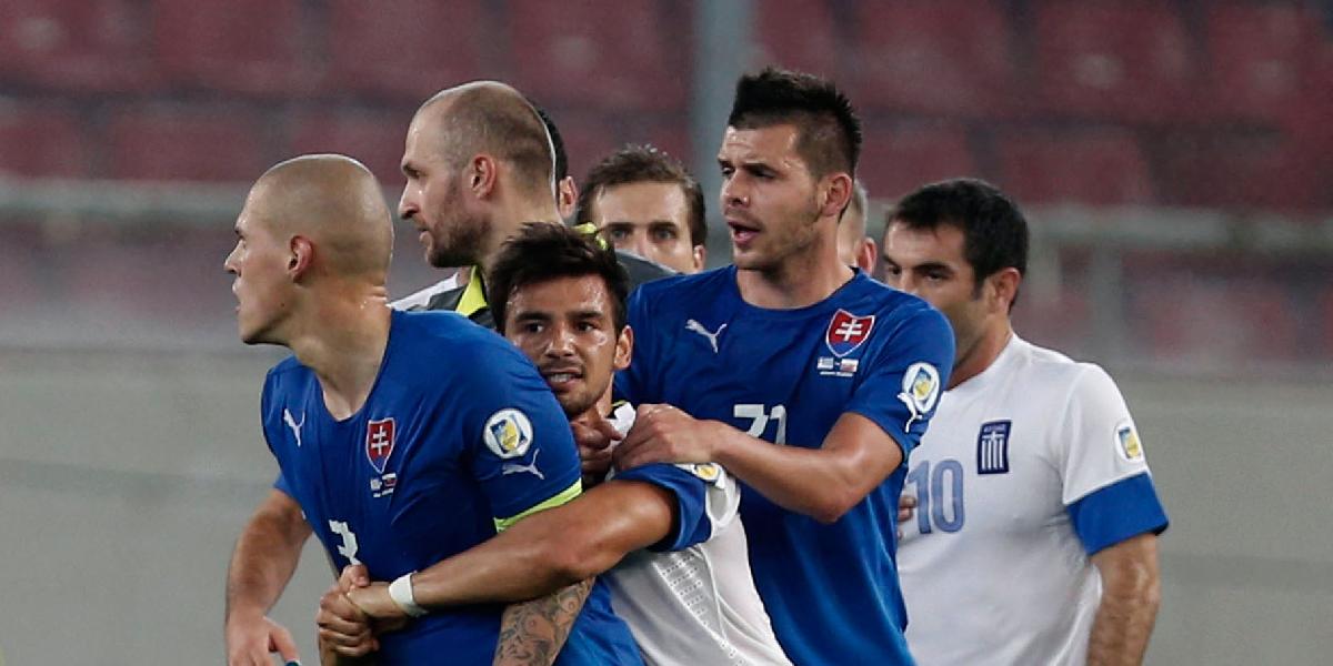 Slovensko prehralo s Gréckom 0:1 po kikse brankára Muchu