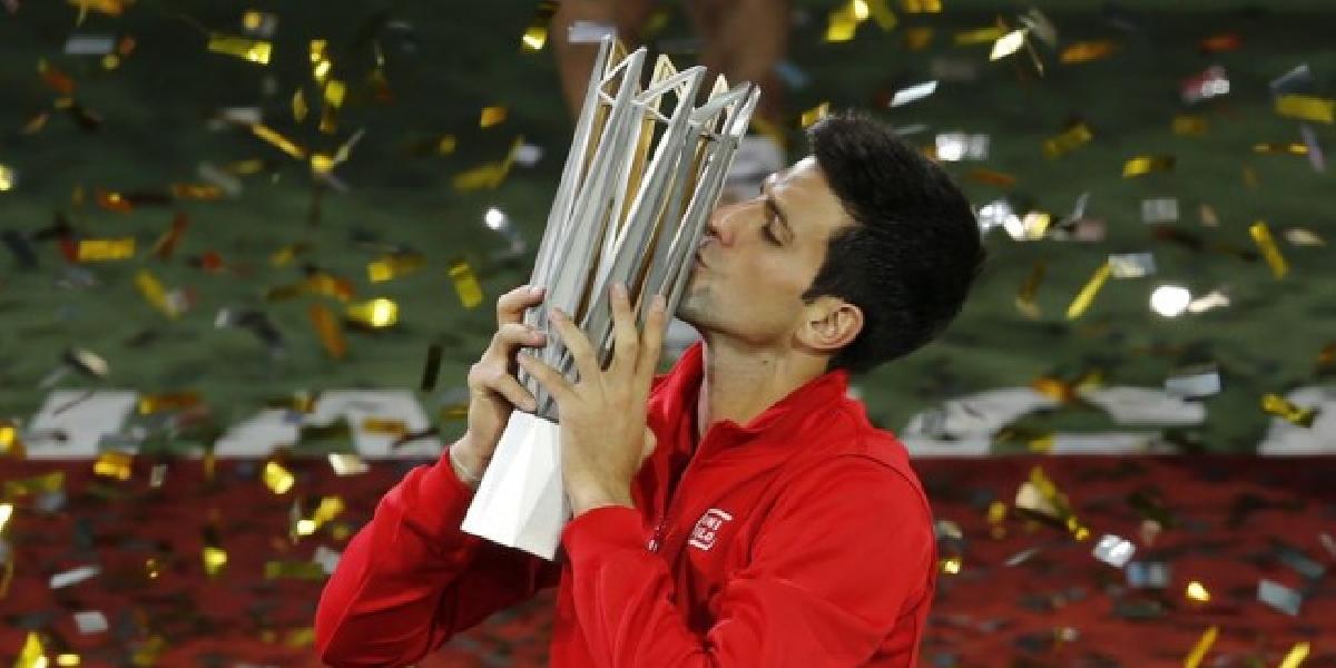 Djokovič obhájil titul v Šanghaji, získal 15.titul z turnajov Masters 