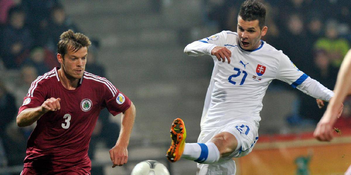 Slováci stratili v Lotyšsku dobre rozohraný zápas