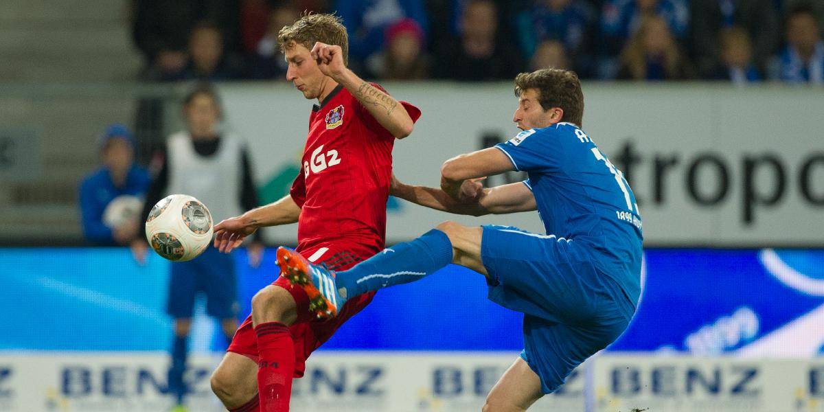 Leverkusen zdolal Hoffenheim kurióznym gólom Kiesslinga