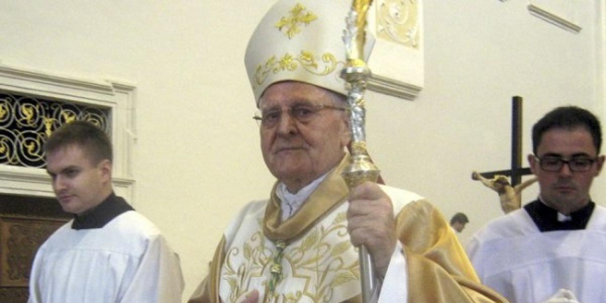 Arcibiskup Ján Sokol oslávil osemdesiatku ďakovnou omšou
