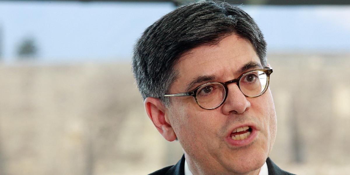 Jack Lew: Americká ekonomika rozpočtovou krízou utrpela