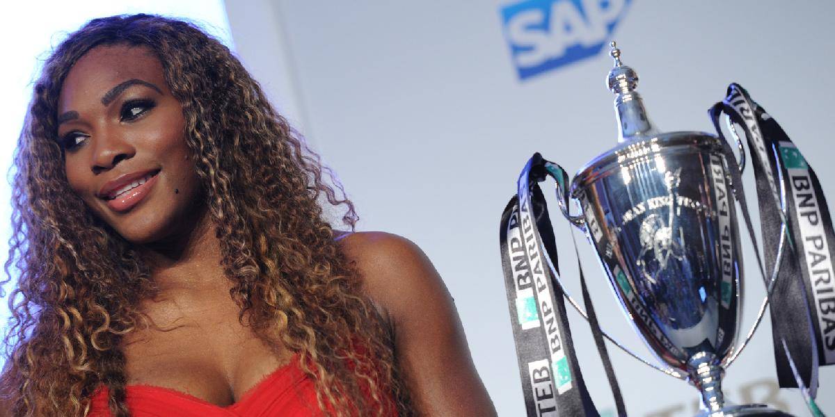 Štartujú MS WTA, Williamsová chce vyrovnať rekord Evertovej