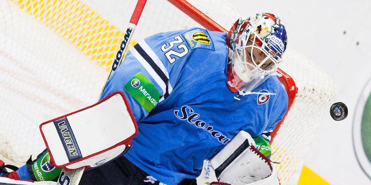 KHL: Slovan proti CSKA Moskva v bránke s Janusom