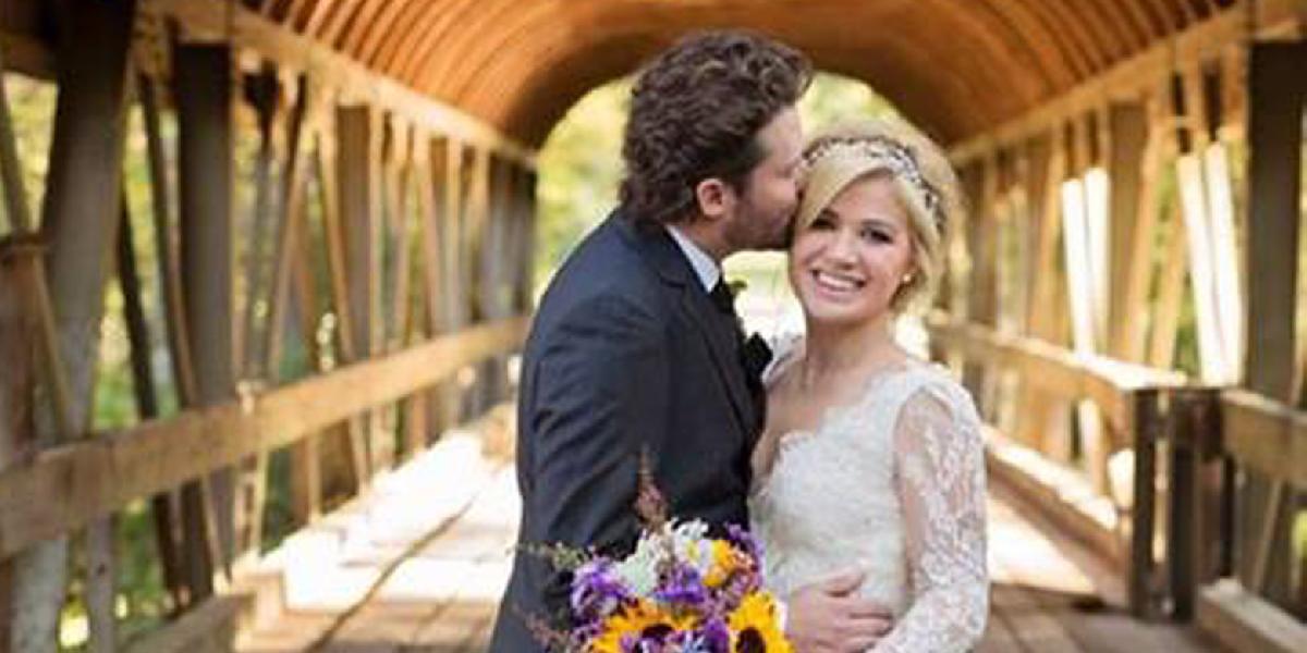 Kelly Clarkson zverejnila svadobné video