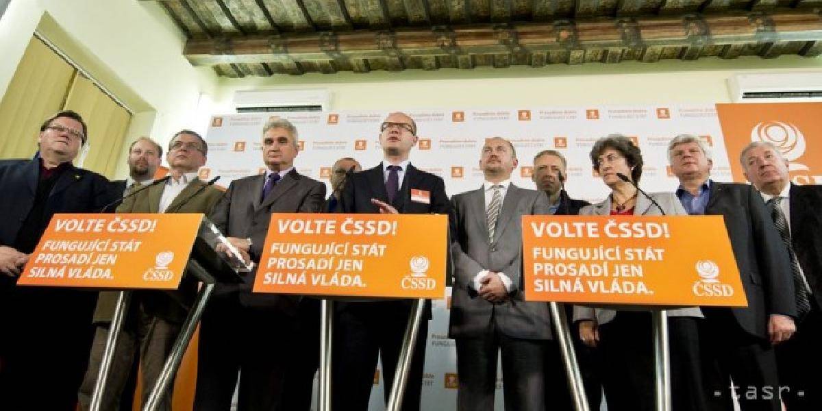 ČSSD zvíťazila v predčasných parlamentných voľbách v ČR
