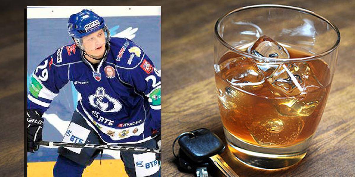 KHL: Medvedev z Čerepovca šoféroval opitý a po nehode ušiel