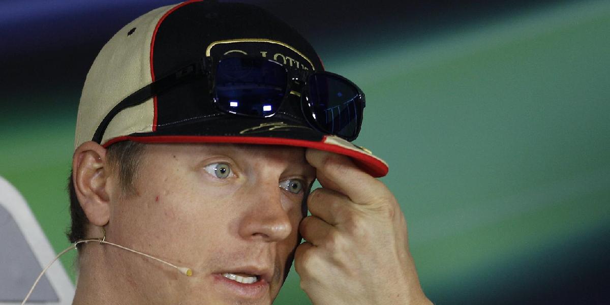 F1: V Lotuse sú sklamaní z Räikkönenovho správania